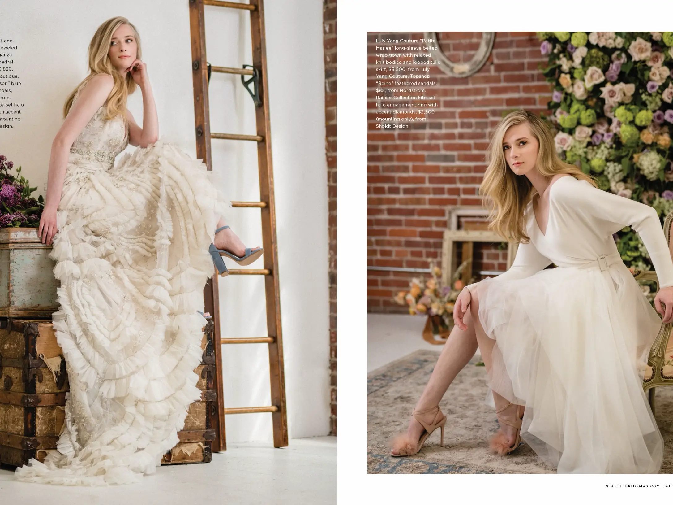 Floral bridal fashion story | Gallery posted by Fashionstylist | Lemon8