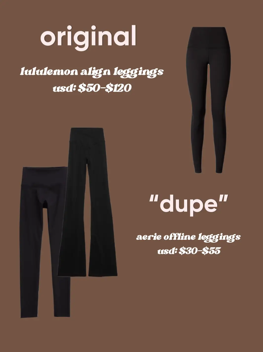The Best Lululemon Dupes - OLIVIA MAY BELL