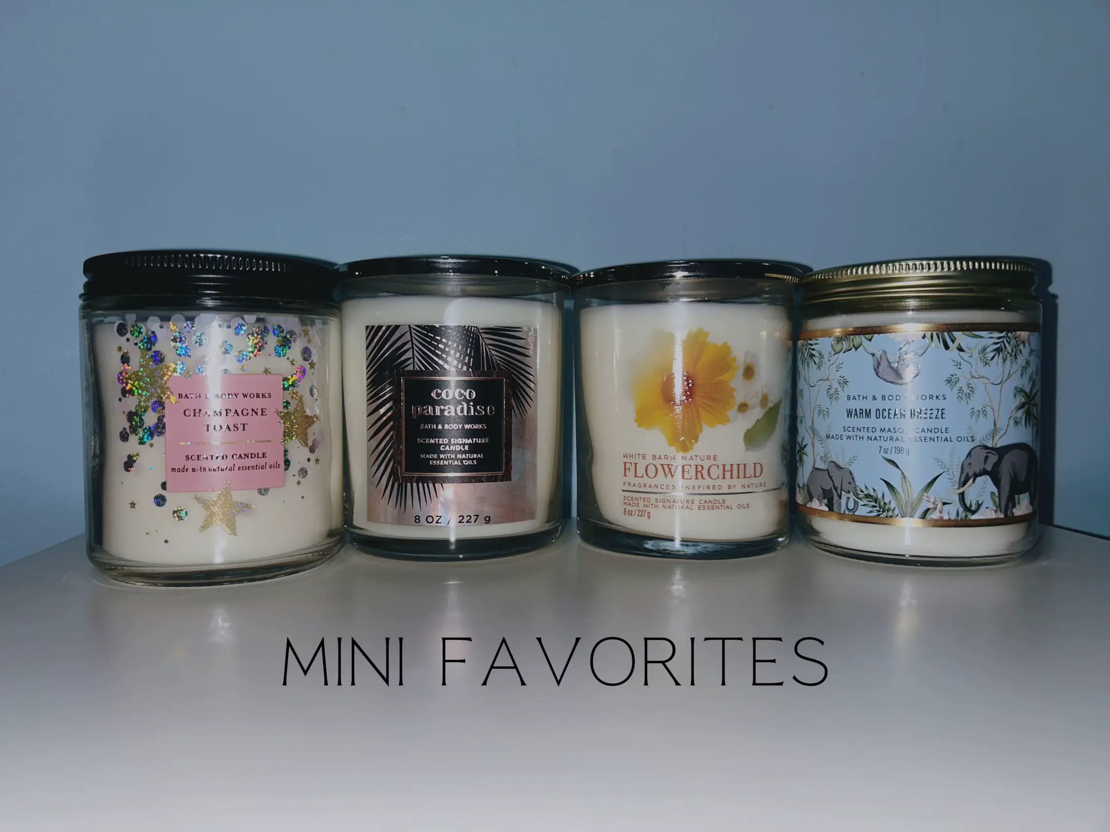 Bath & Body Works Single Wick Candle Champagne Toast, Scented Candles