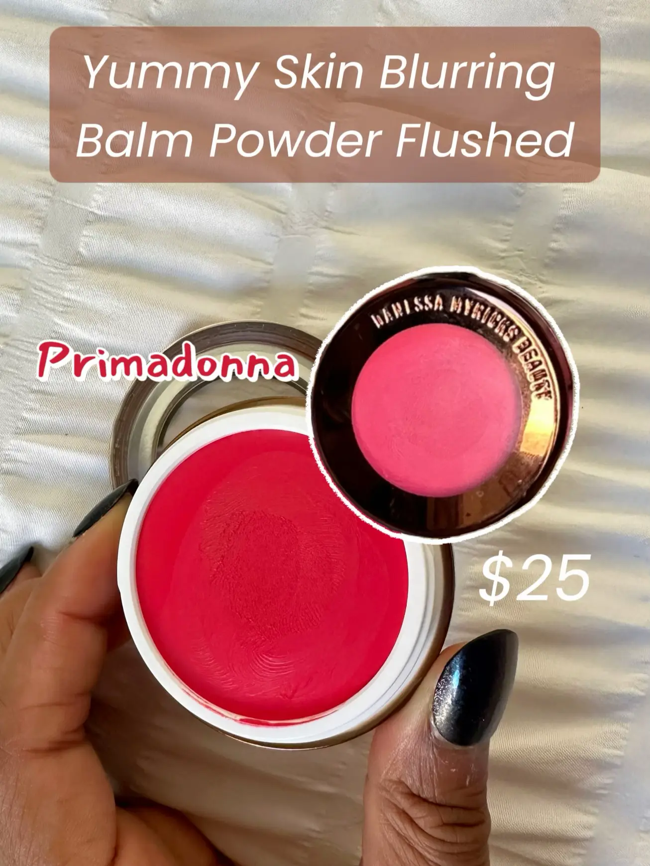 Yummy Skin Blurring Balm Powder Flushed - Matte Color for Cheek & Lip