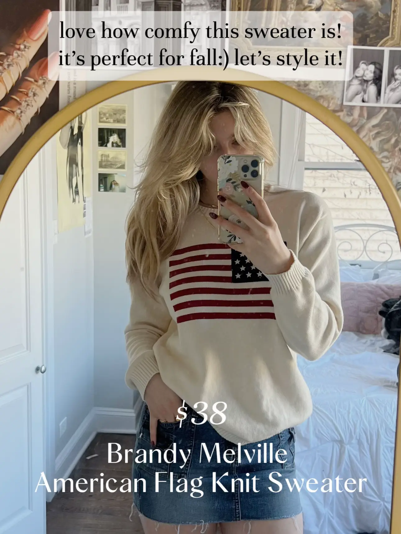 Brandy Melville archie tank —white ❀ sold out a ❀ only 1 ready