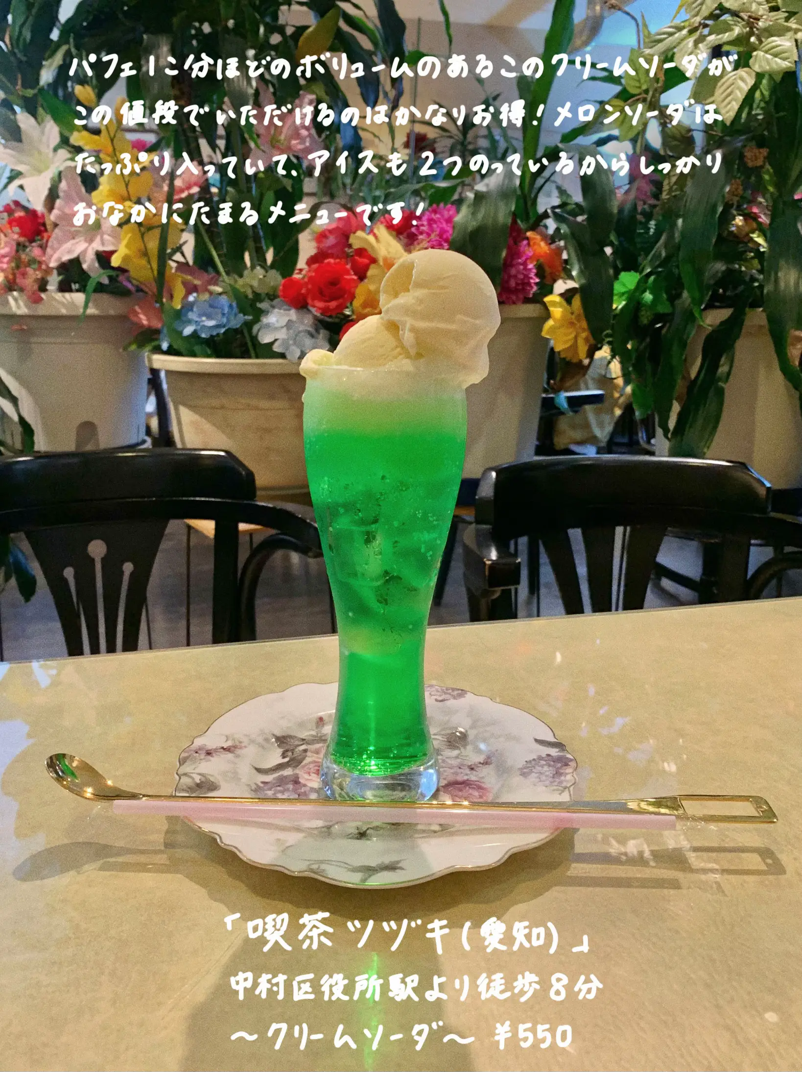 保存版】夏に飲みたい！昭和レトロ喫茶でいただくクリームソーダ9選💚みどり編 | りん 関東♦︎純喫茶備忘録が投稿したフォトブック | Lemon8