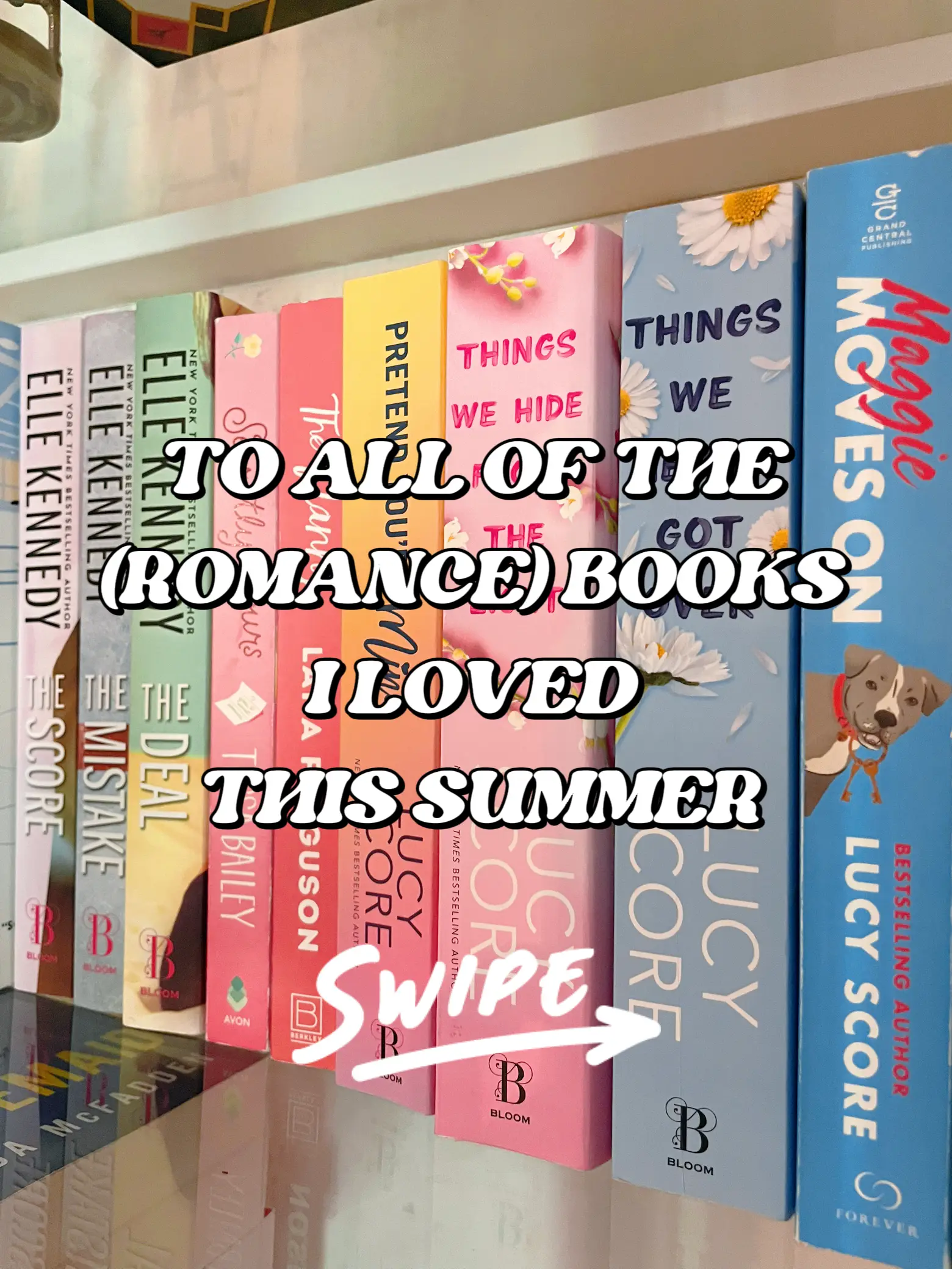 Weird coincidences: have you ever found yourself on a book? (The Seven Year  Slip by Ashley Poston) : r/RomanceBooks