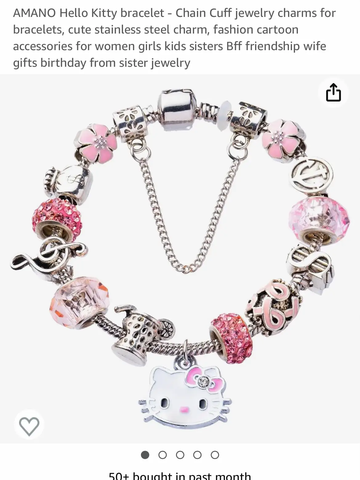 Cinnamoroll Crystal Bead Bracelet Kuromi And My Melody Sanrio Bracelets For  Bff Best Friend Cute Cartoon Kawaii Elastic Relationship Matching Beaded B