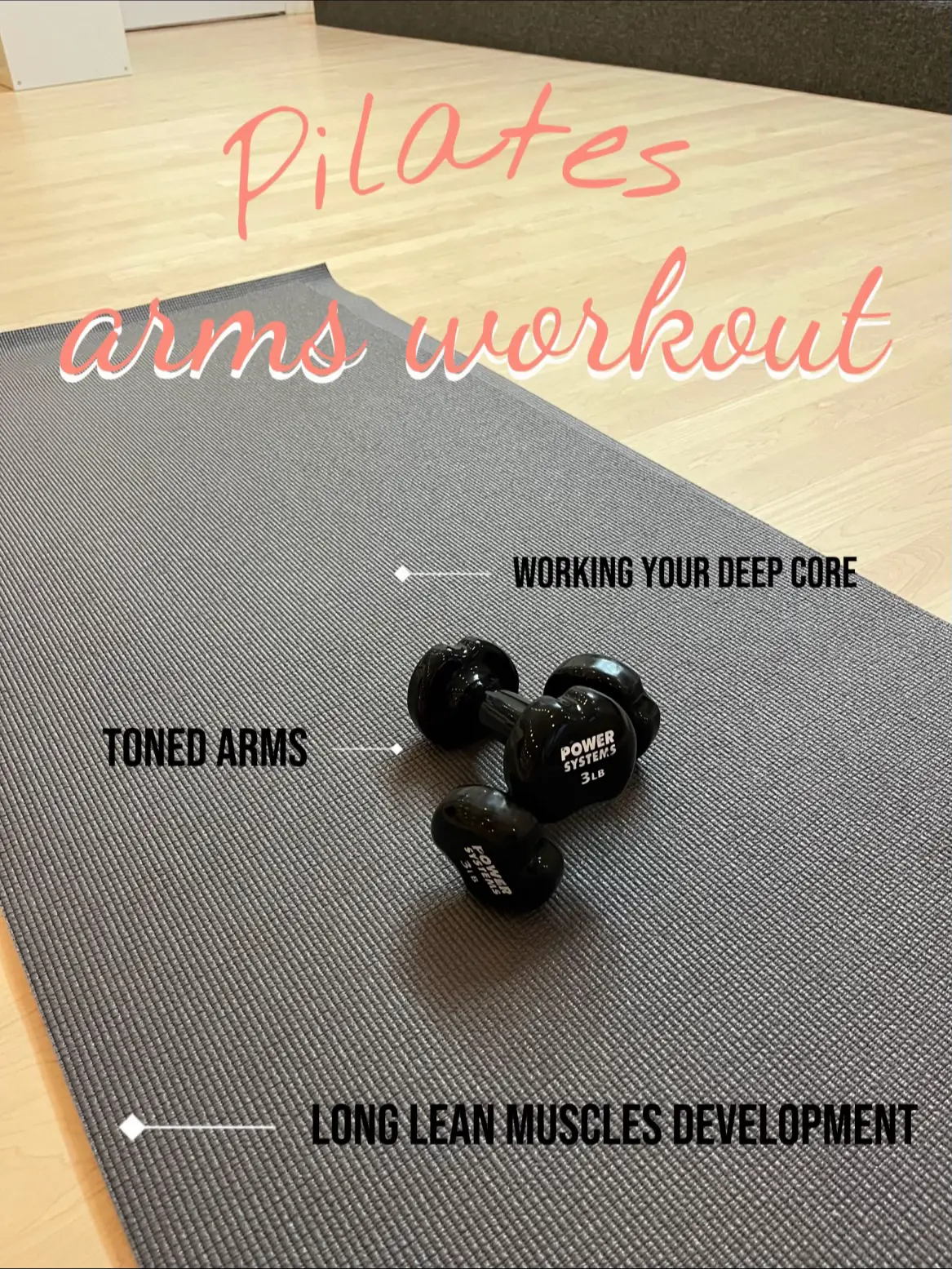 Want lean and sexy looking pilates arms? Try this workout! #armworkout, Arm  Workout
