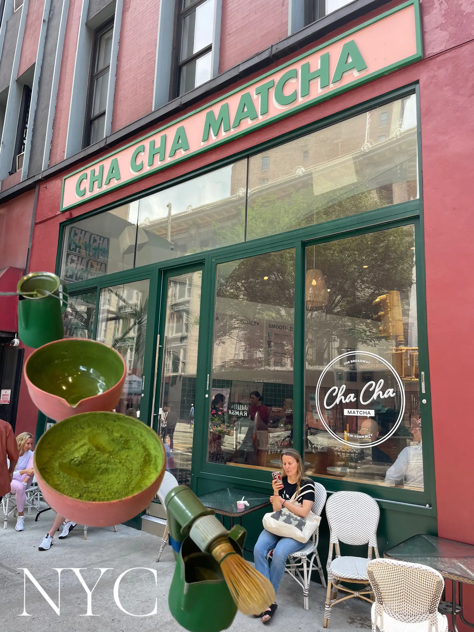 NYC Matcha Cafe Review Cha Cha Matcha Gallery posted by