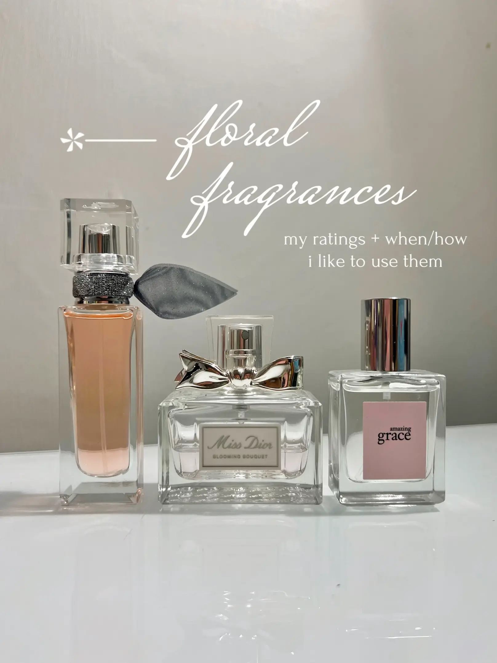 Dior top lancome perfume