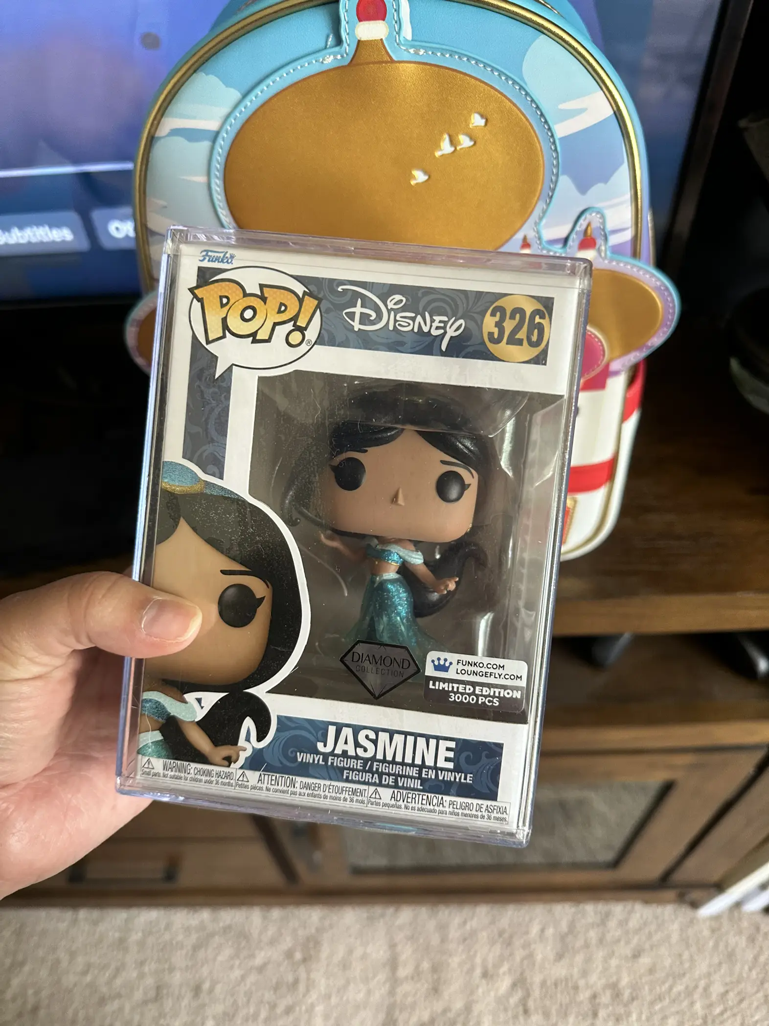 Ultimate Princess - Jasmine - POP! Disney action figure 326