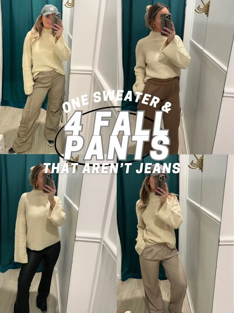 Pants That Aren't Jeans: What A Concept!
