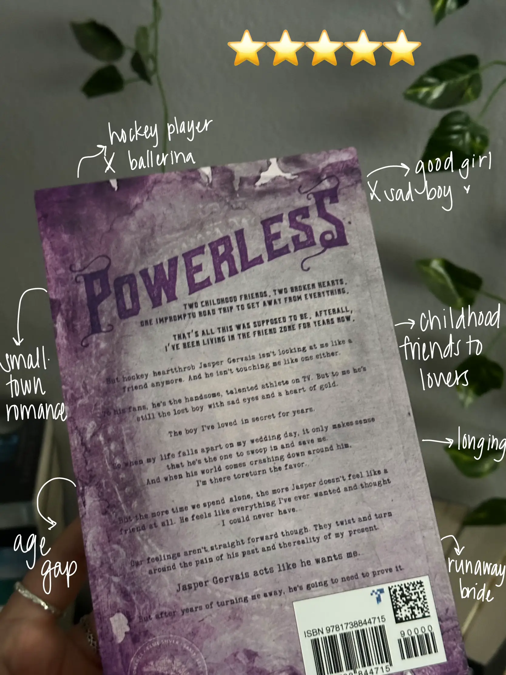 Powerless 🏒 🩰 🤠 🍻 💒 💛🌷🎟️ happy release day to Powerless by  @authorelsiesilver —childhood friends to lovers —runaway bride —“crawl to…