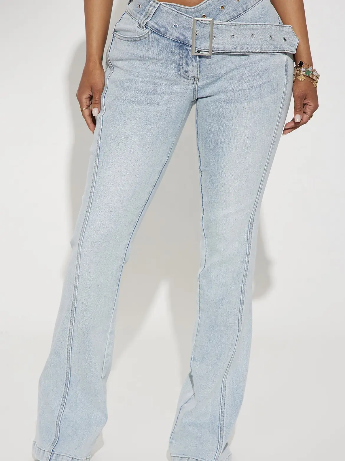 Fashion Nova Lace Up Jeans - I don't know which of these 'naked jeans' are  worse