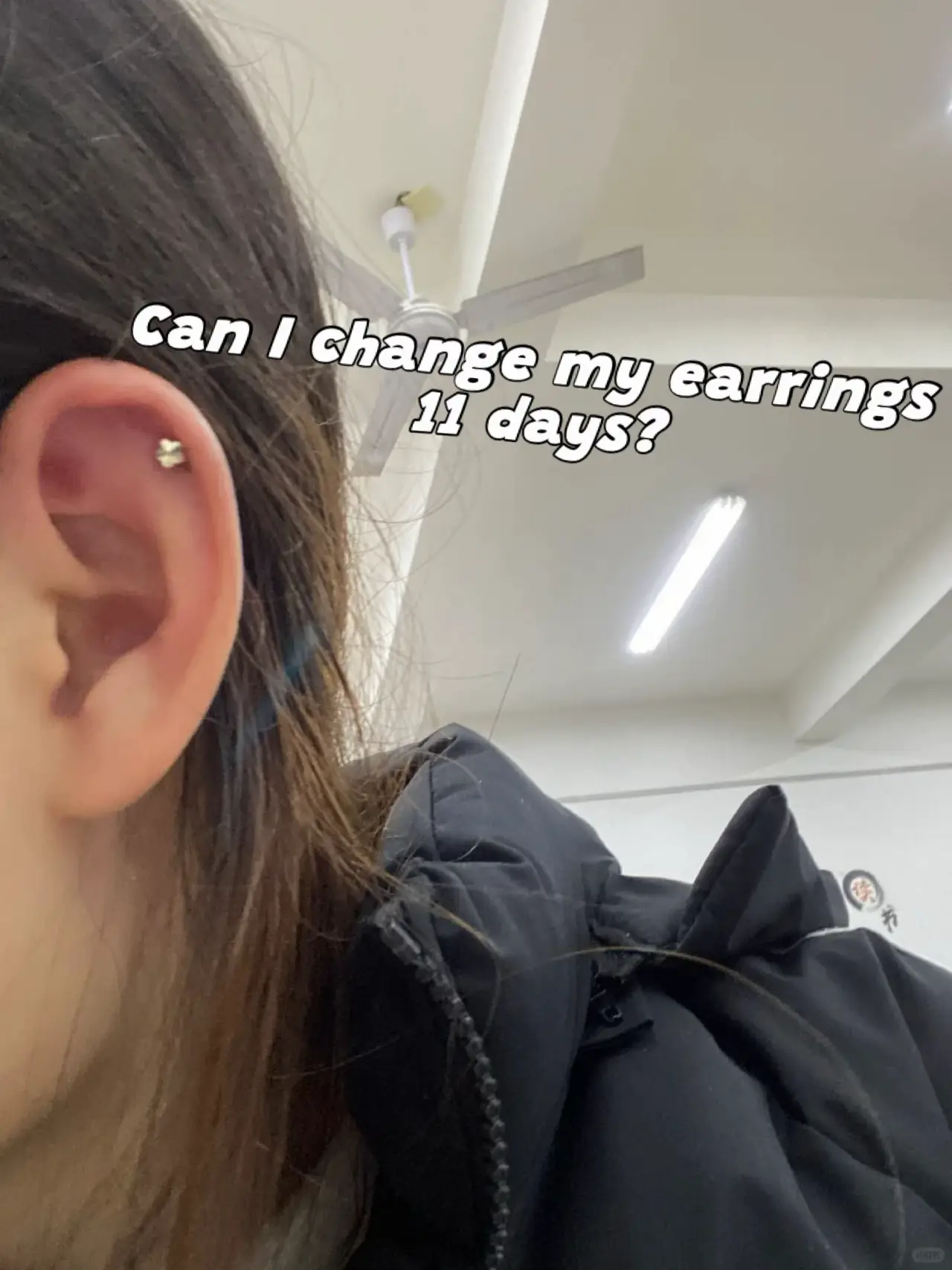 Can I change my earrings 11 days after piercing? | Gallery posted