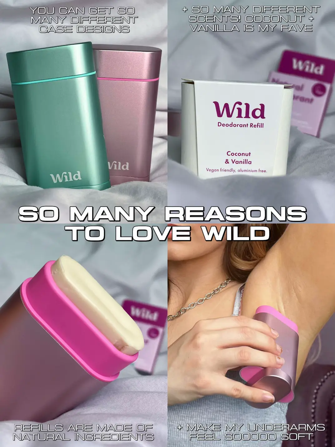 Wild Deodorant Review [Refillable Vegan Deodorant] - Vegan Beauty Girl