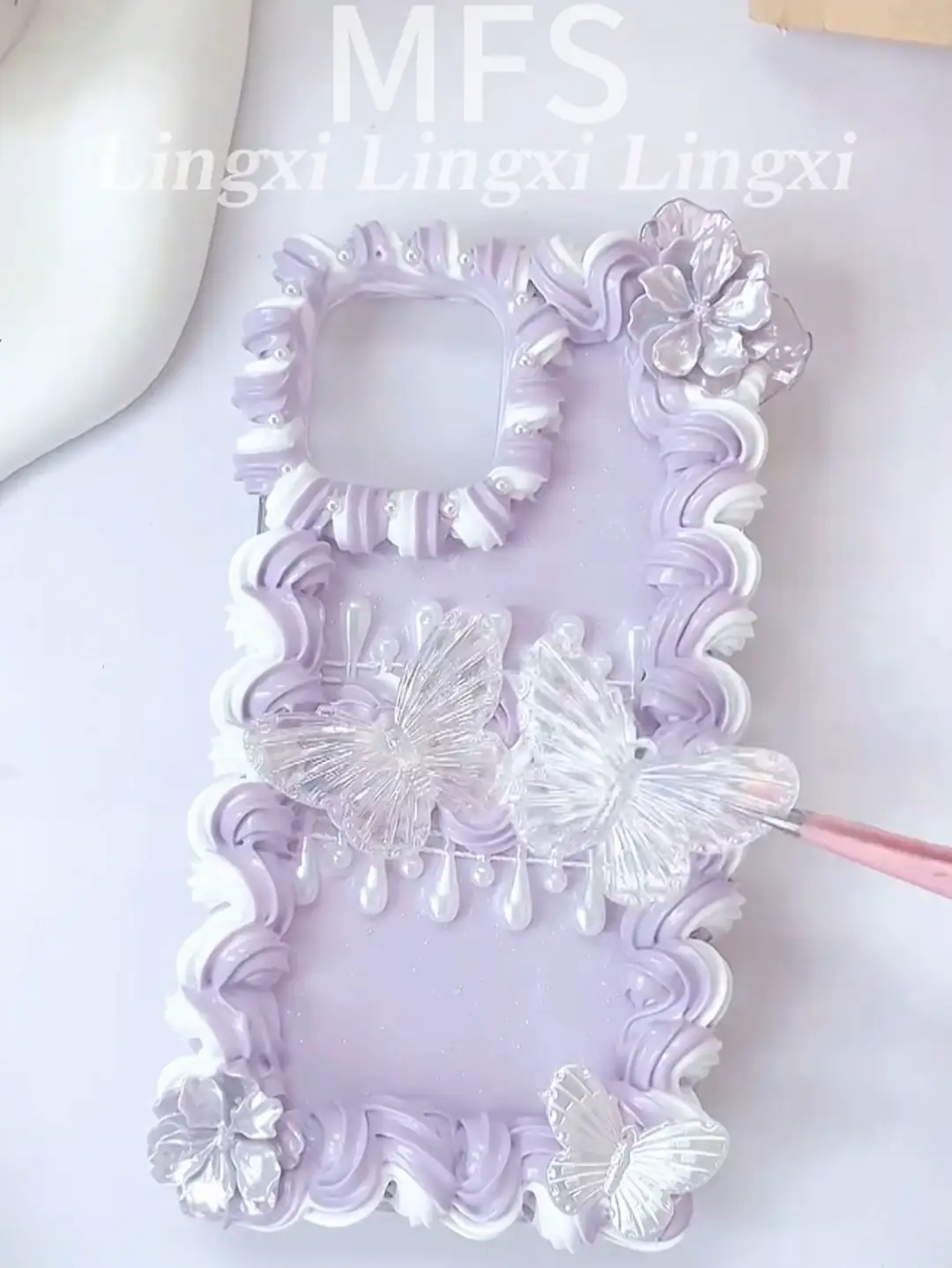 How to Color Whip for Decoden Tutorial + Watch Me Whip 3DS Case