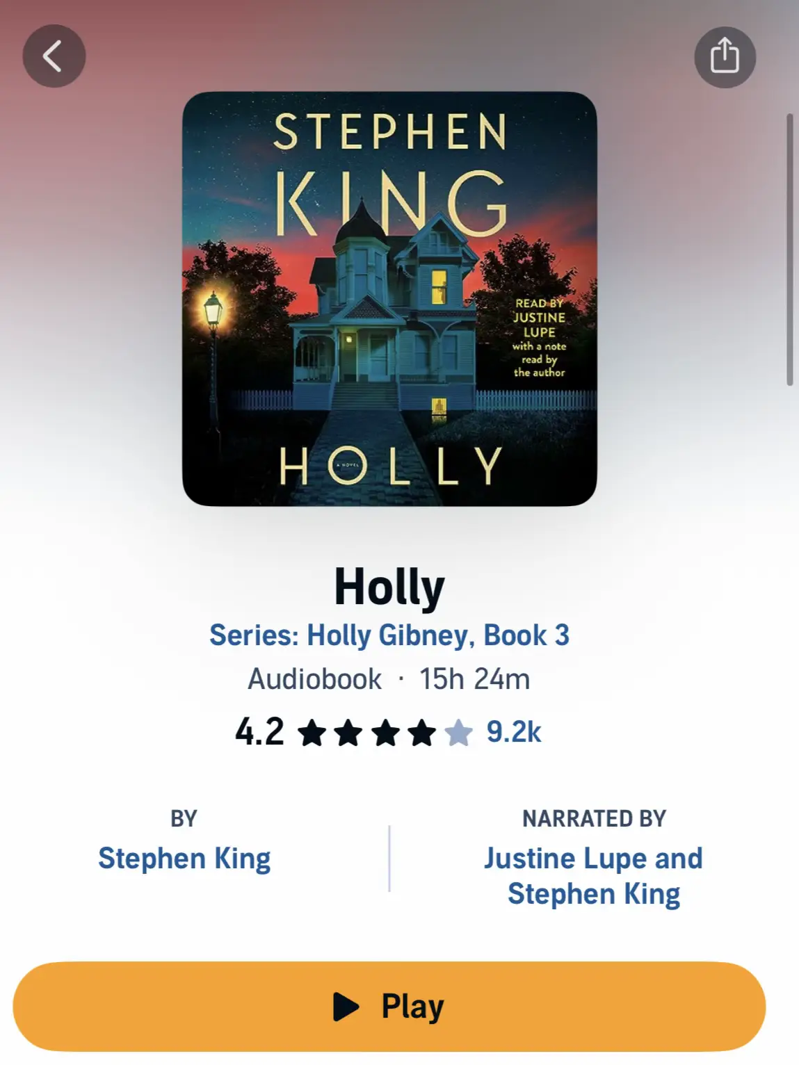 Stephen King Holly Book - Lemon8 Search