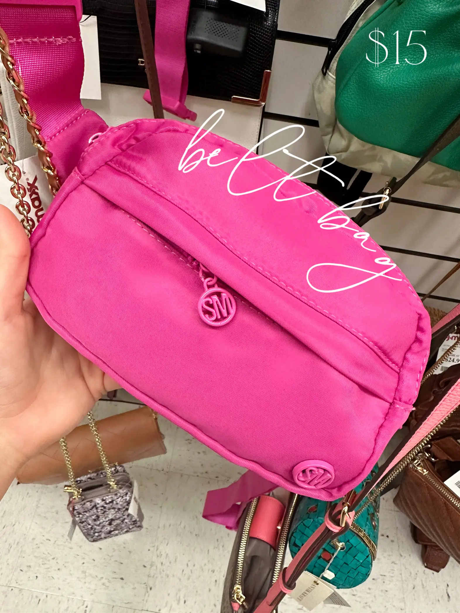 BARBIE-CORE HANDBAGS I found at T.J. Maxx!