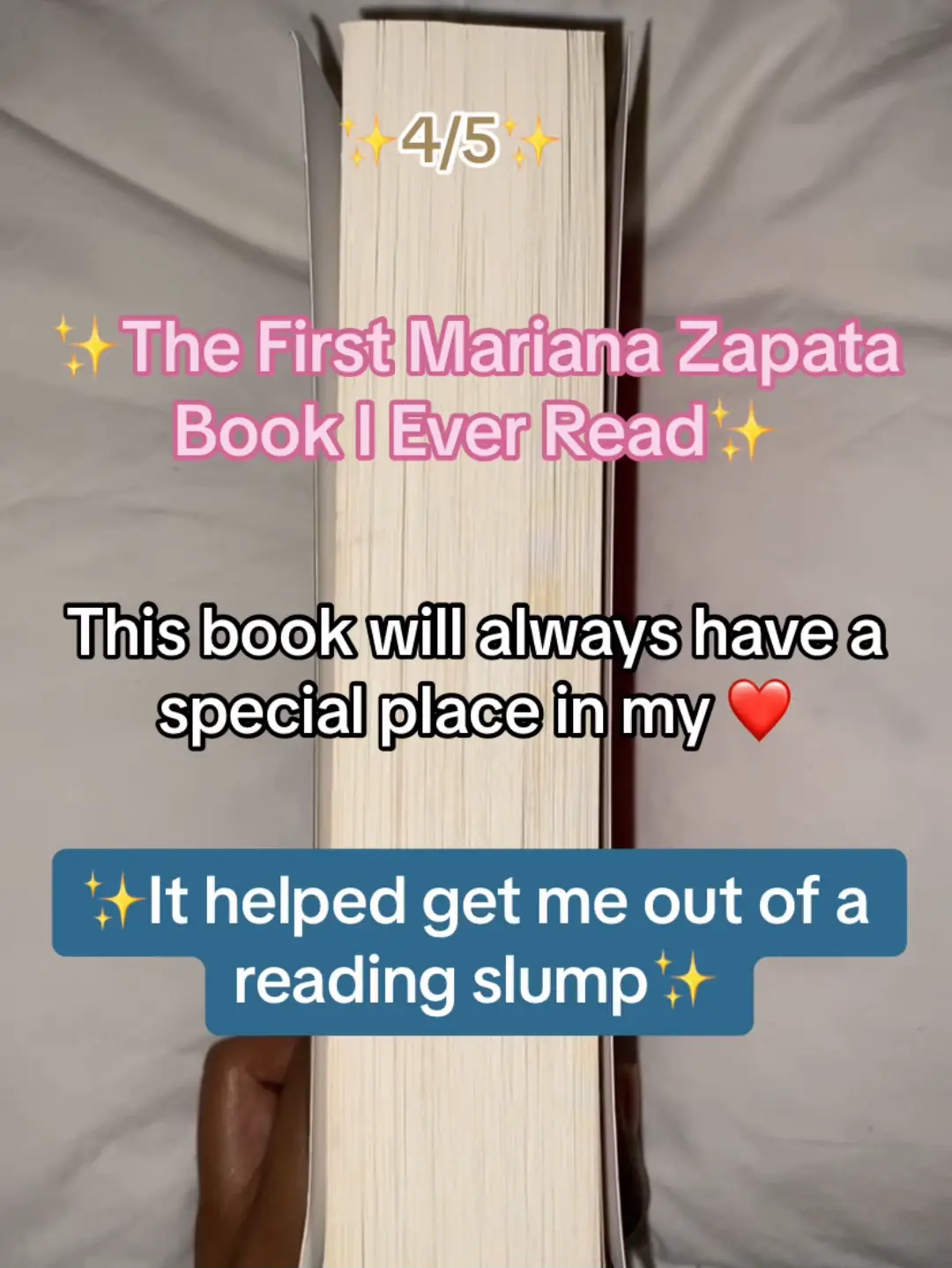 The First Mariana Zapata Book I Read! Video published by Maraya Lemon8