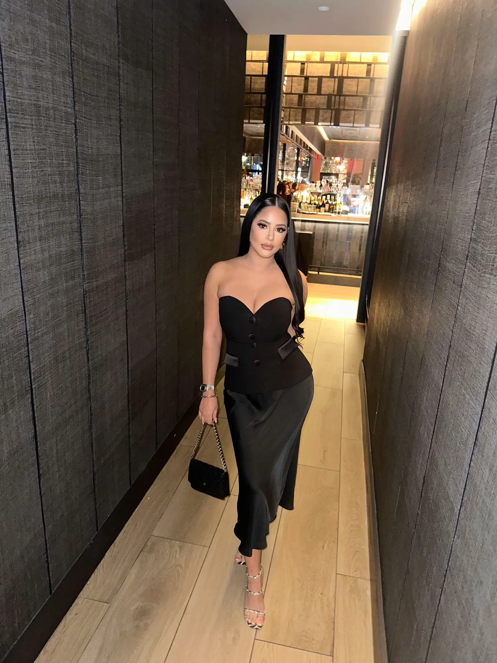 showing up to dinner as dessert 🧁 . . . . . . . 🏷 baddie outfits,  clubbing outfit, shein haul, off shoulder top, strappy heels, bad