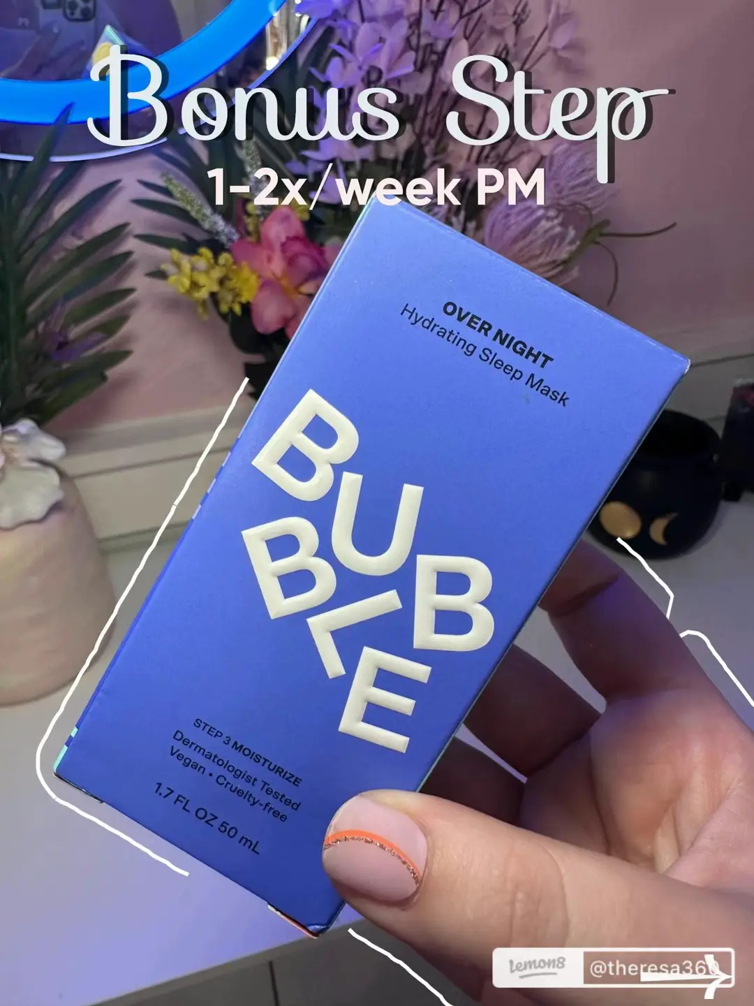 Bubble Skincare  Over Night Hydrating Sleep Mask