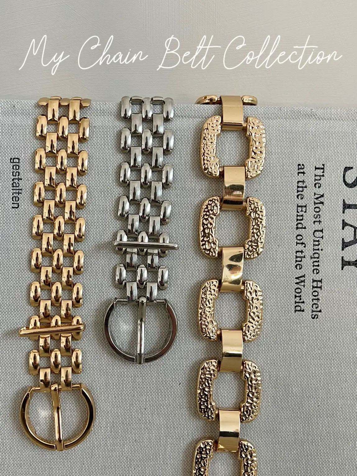 HOW I STYLE MY GOLD CHAIN BELT, Gallery posted by Savannah Polci