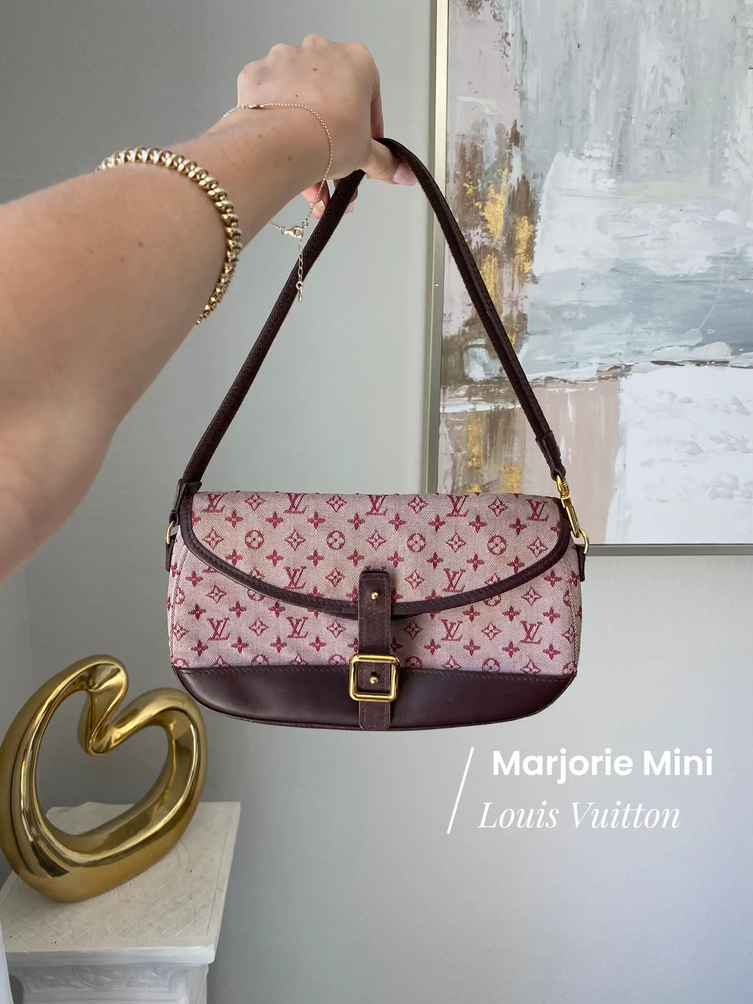 Louis Vuitton Monogram Mini Lin Marjorie
