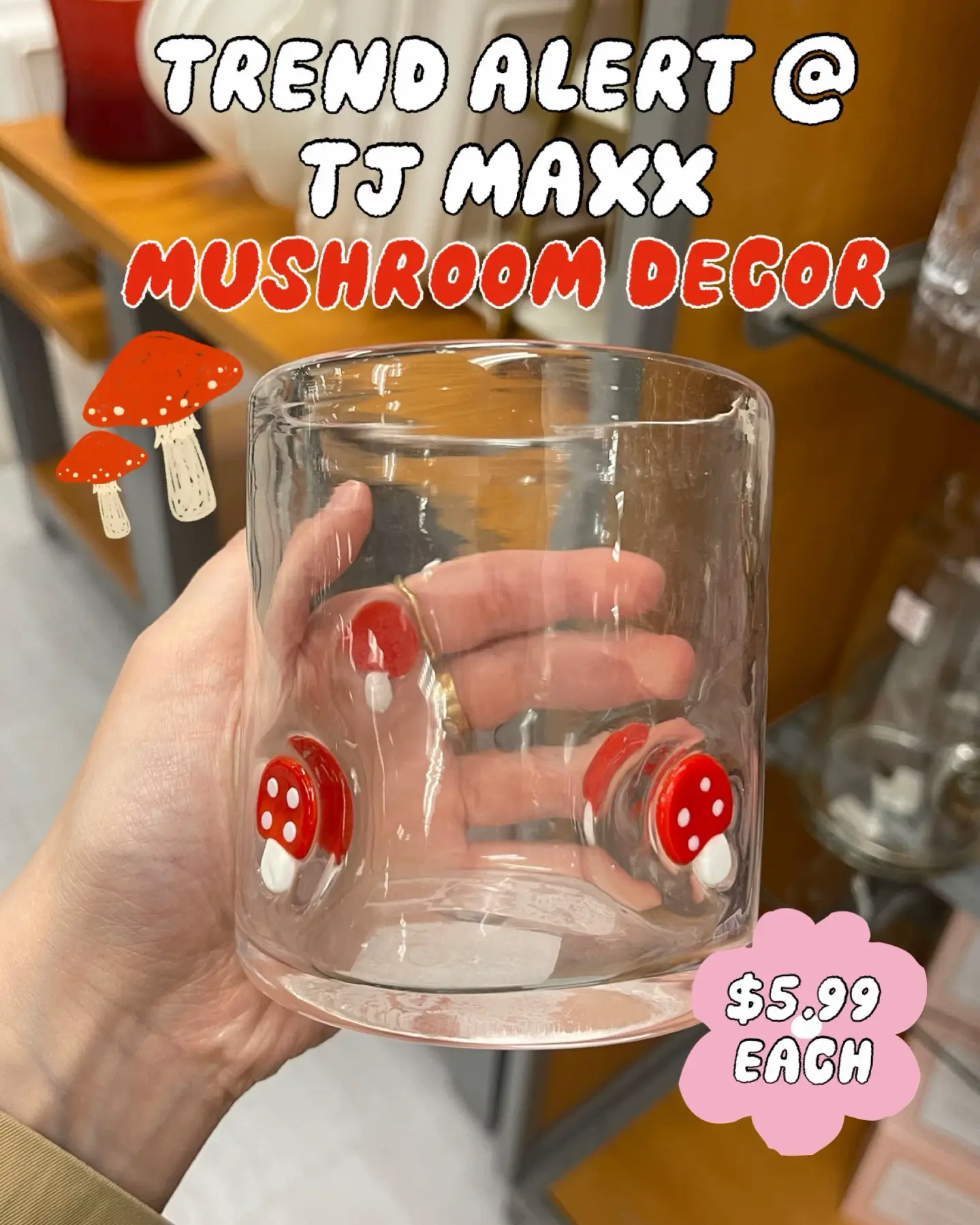 Mushroom Cups Are Taking Over as the Latest Glassware Trend