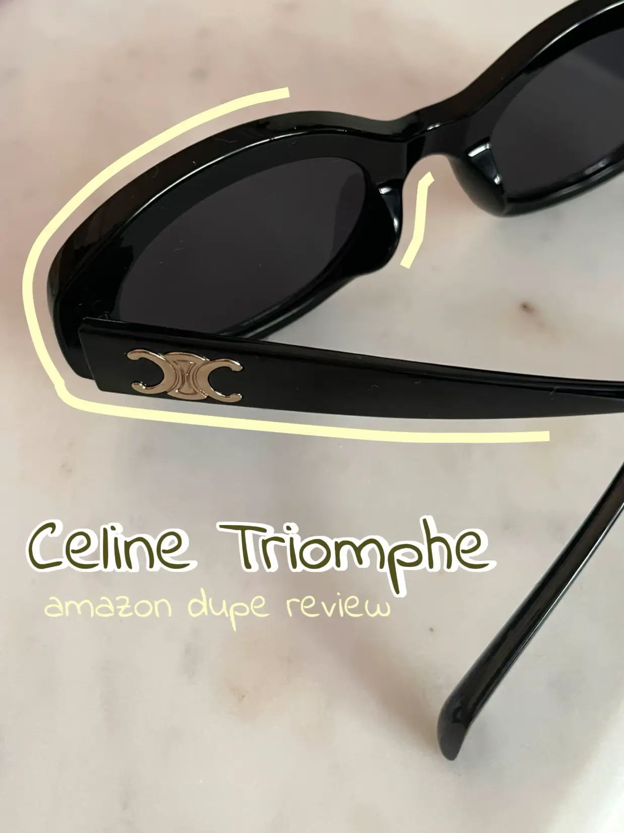 Celine Triomphe  dupe review!, Gallery posted by Cait 🧚🏻‍♀️