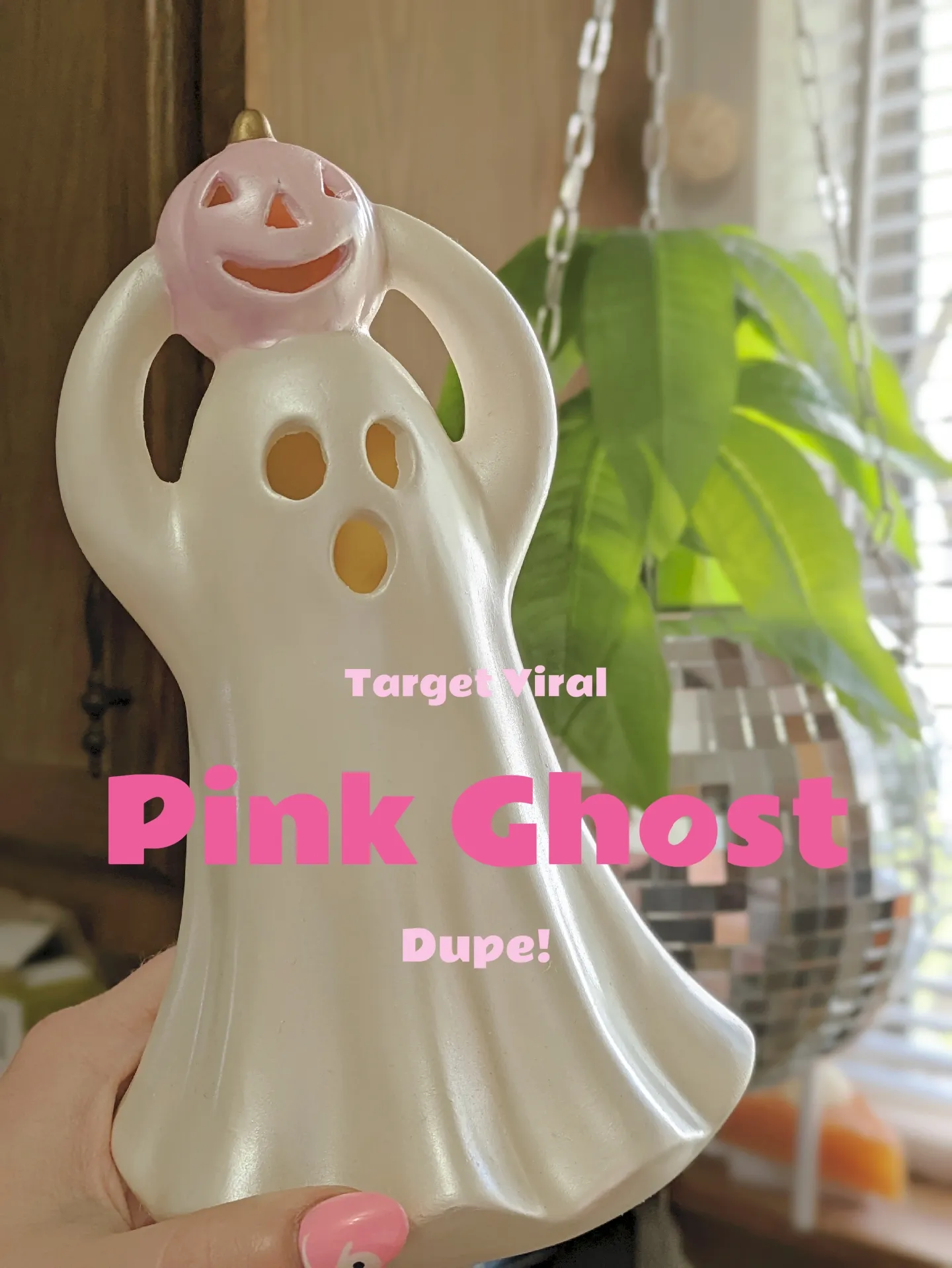 HomeGoods' New Pink Ceramic Ghosts Are So Cute