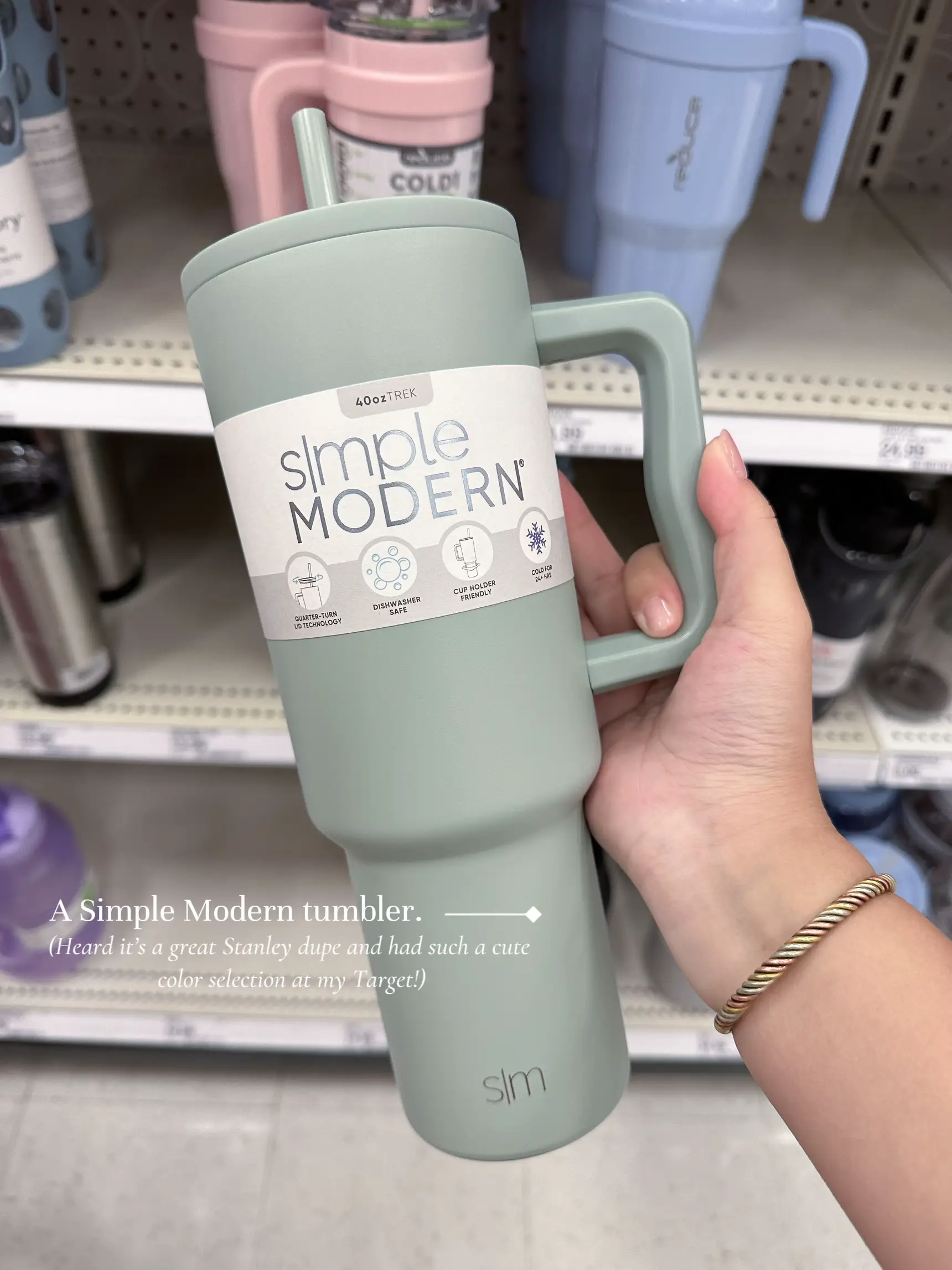 Buff Chick Tumbler (40 oz Simple Modern)