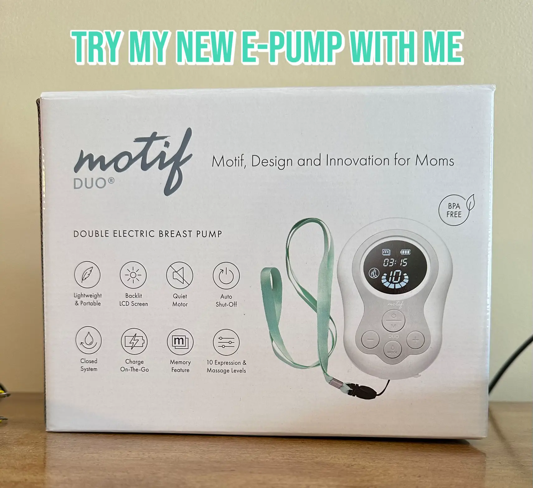 Product Review: Motif Electric Breast Pump