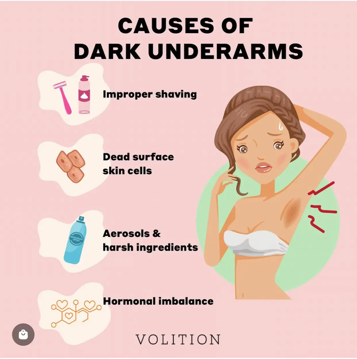 Home Remedies beauty tips - For Dark Underarms And Dark Inner