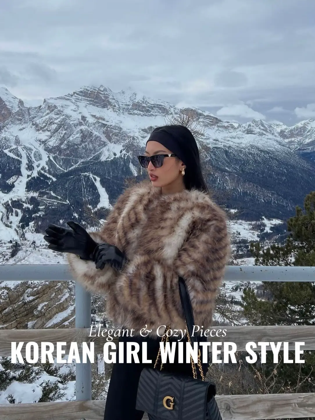 Korean Girl Winter Fashion Looks 's images
