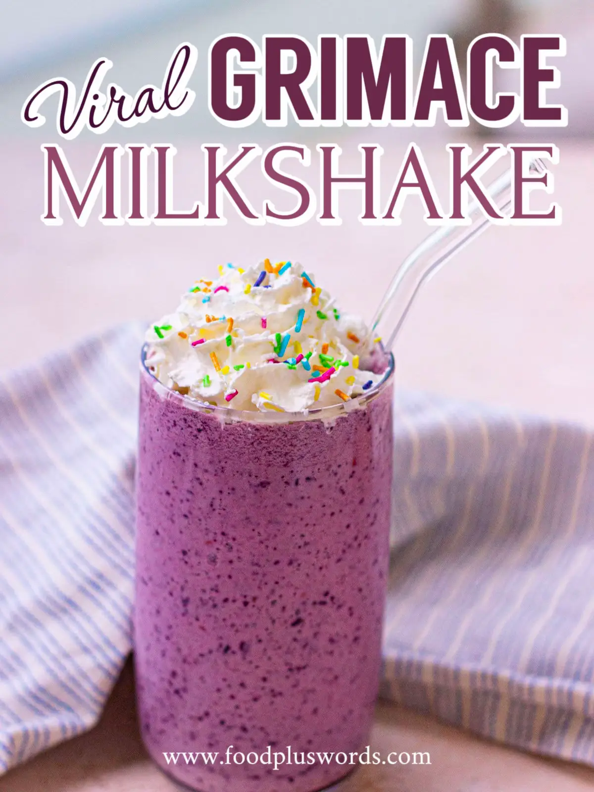 Viral Grimace Milkshake Recipe Gallery Posted By Food Plus Words 