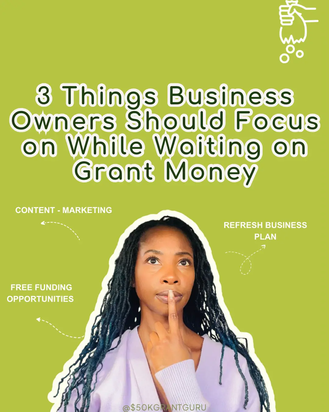 What should you do while you wait on grant funds? Gallery posted by