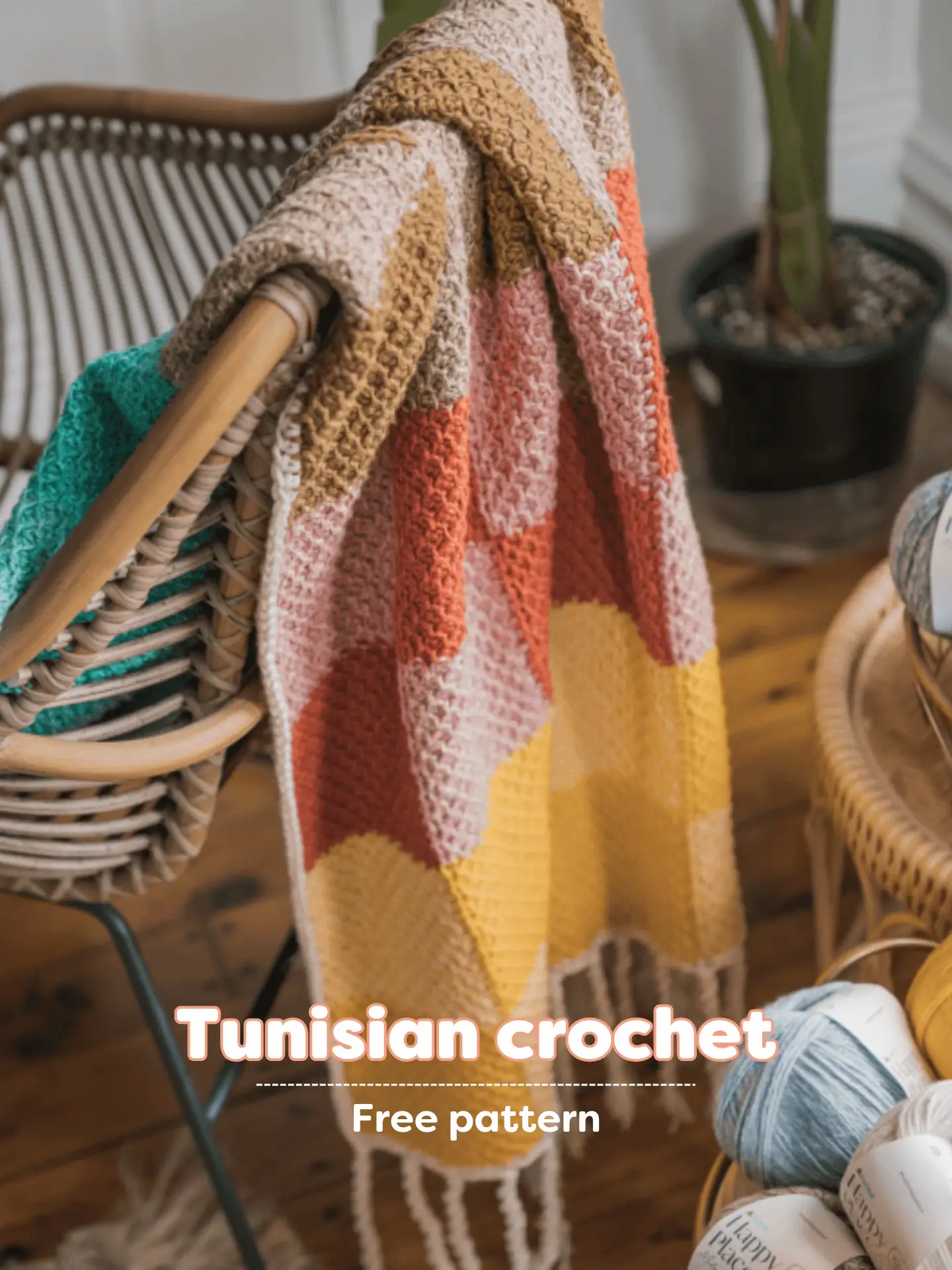 How to Join As You Go in Tunisian Crochet - TL Yarn Crafts