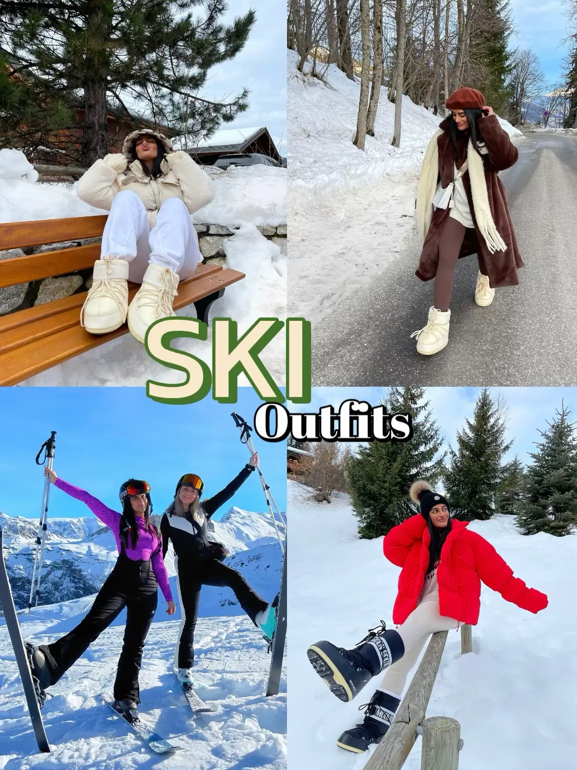 Topshop SNO Logo Thermal All In One  Winter t shirts, Topshop outfit,  Skiing outfit