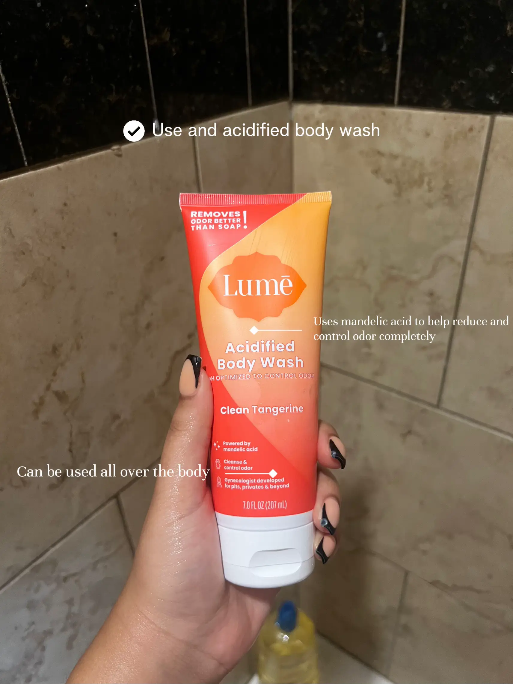 Clean Tangerine, Acidified Body Wash