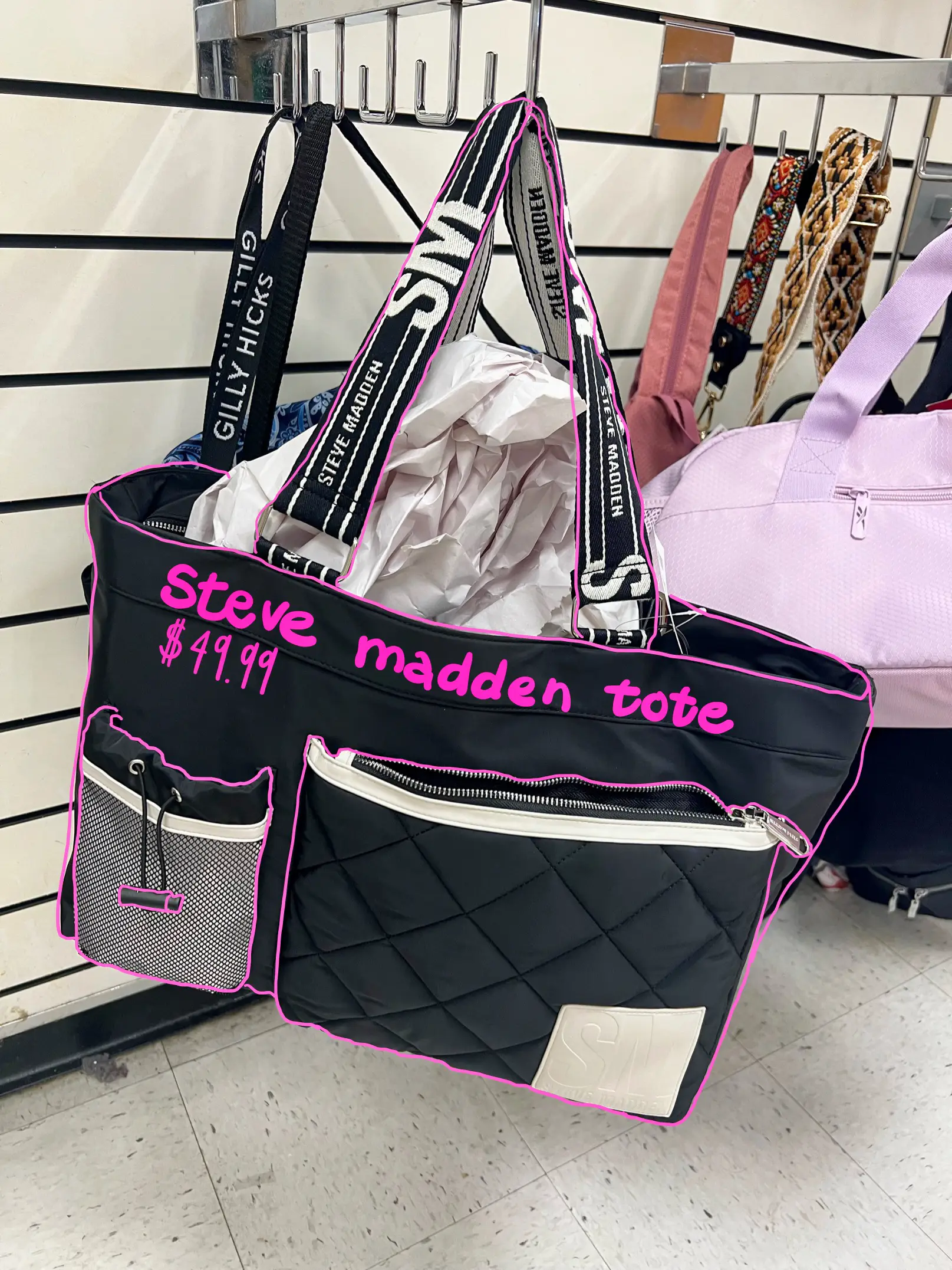 Steve madden diaper bag cheap burlington