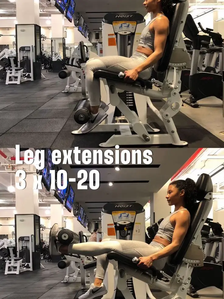 HOME ALTERNATIVES FOR A LEG EXTENSION MACHINE🦵🔥 (for QUADS) Of course we  can squat and lunge all day but sometimes I miss the leg extension for  it's