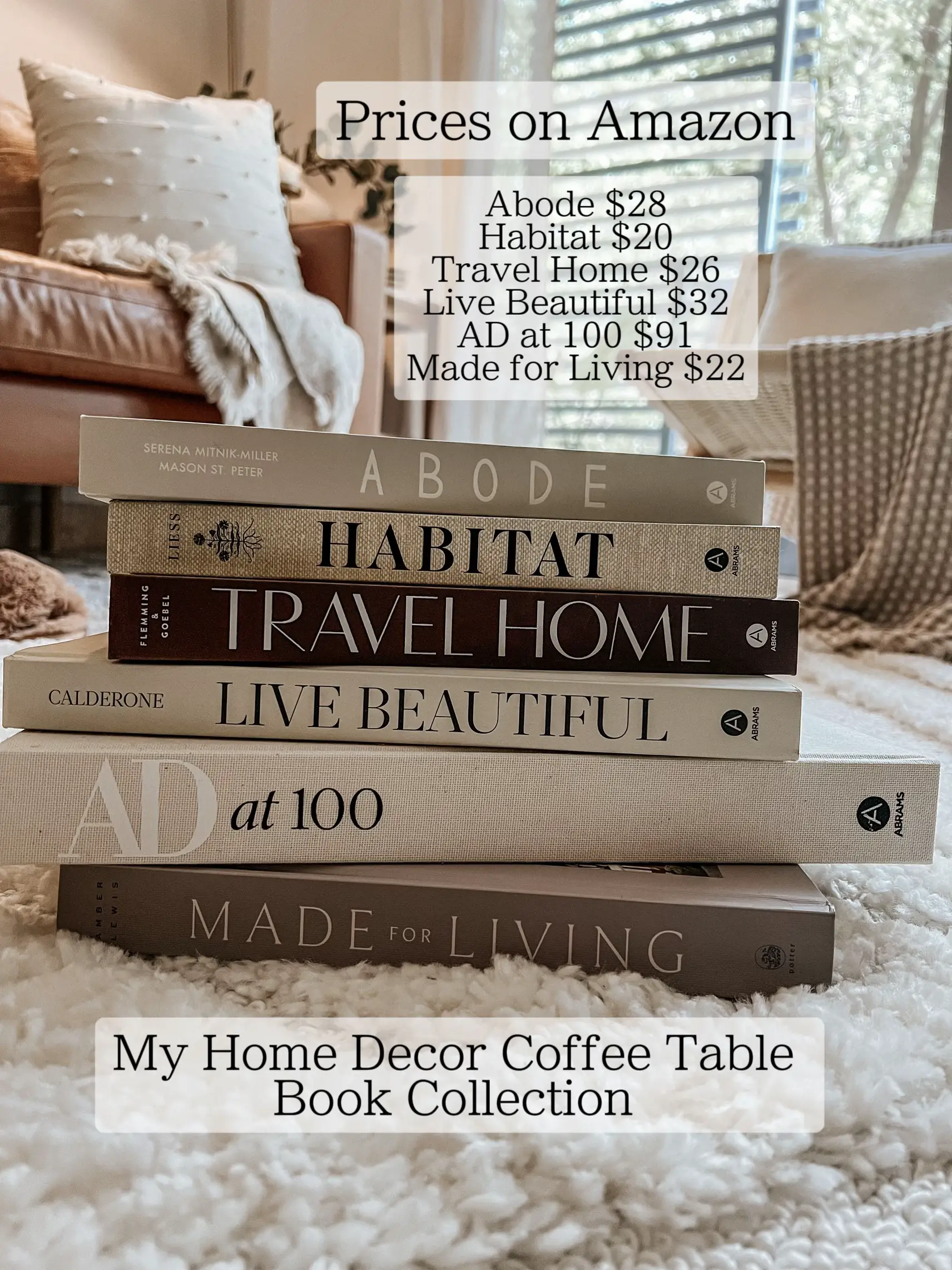 How to Style Coffee Table Books like a Pro Decorator