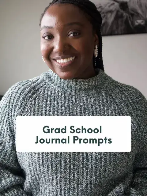 Grad School Journal Prompts #1's images