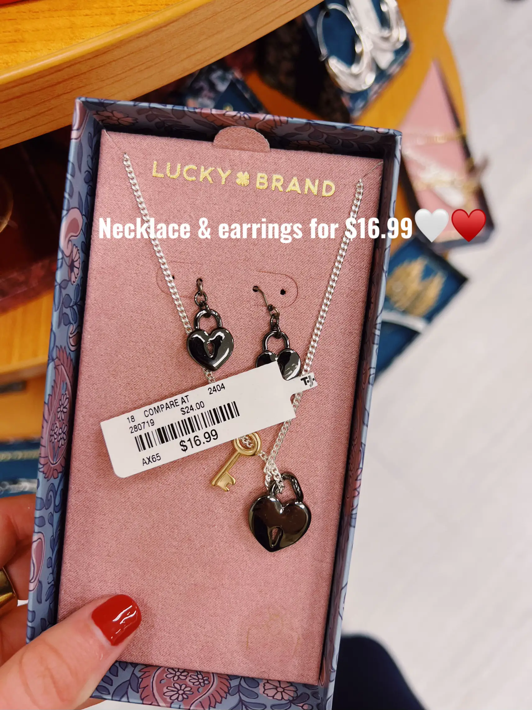 Lucky brand earrings 2025 tj maxx