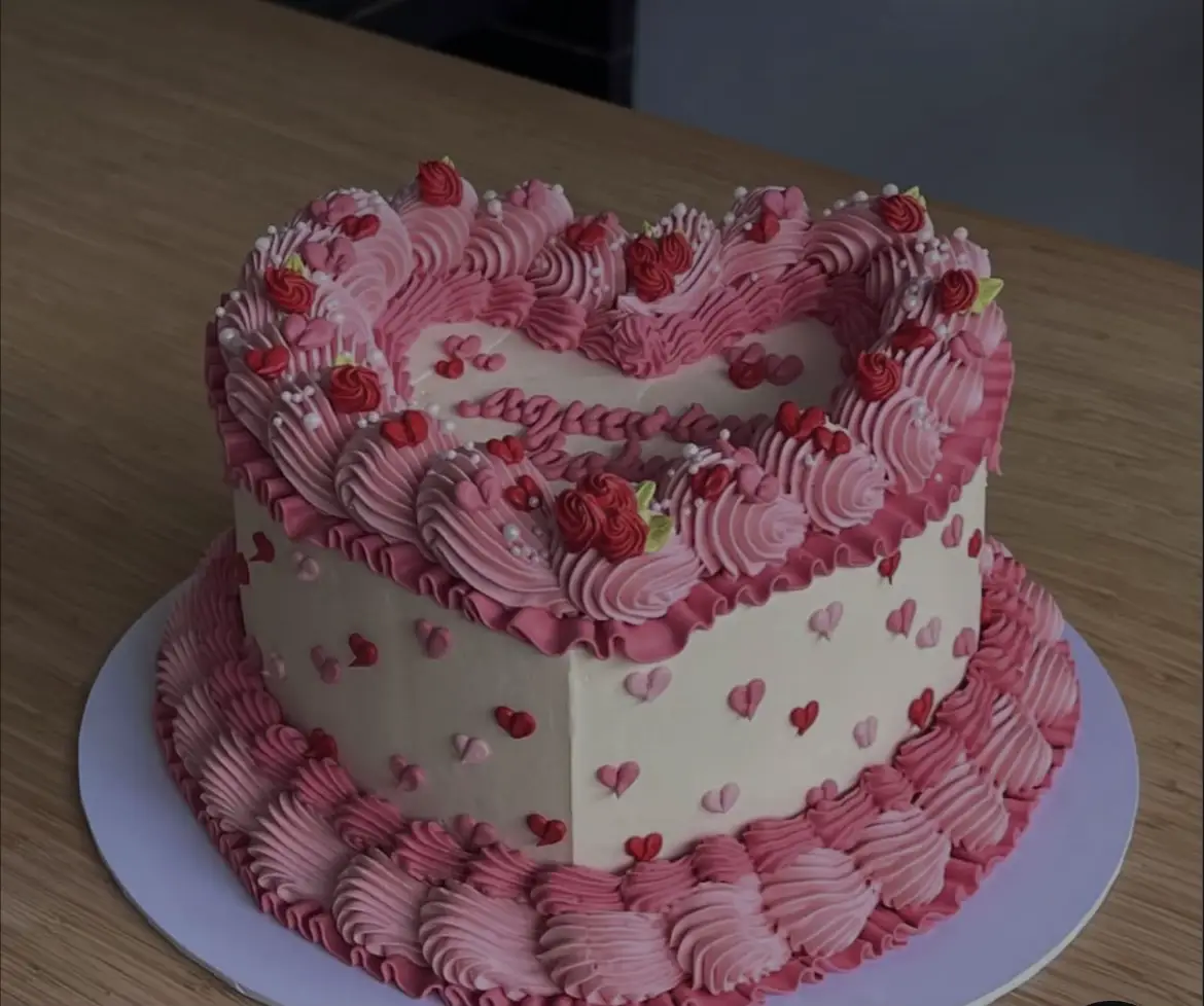 17+ Pink And Blue Birthday Cake