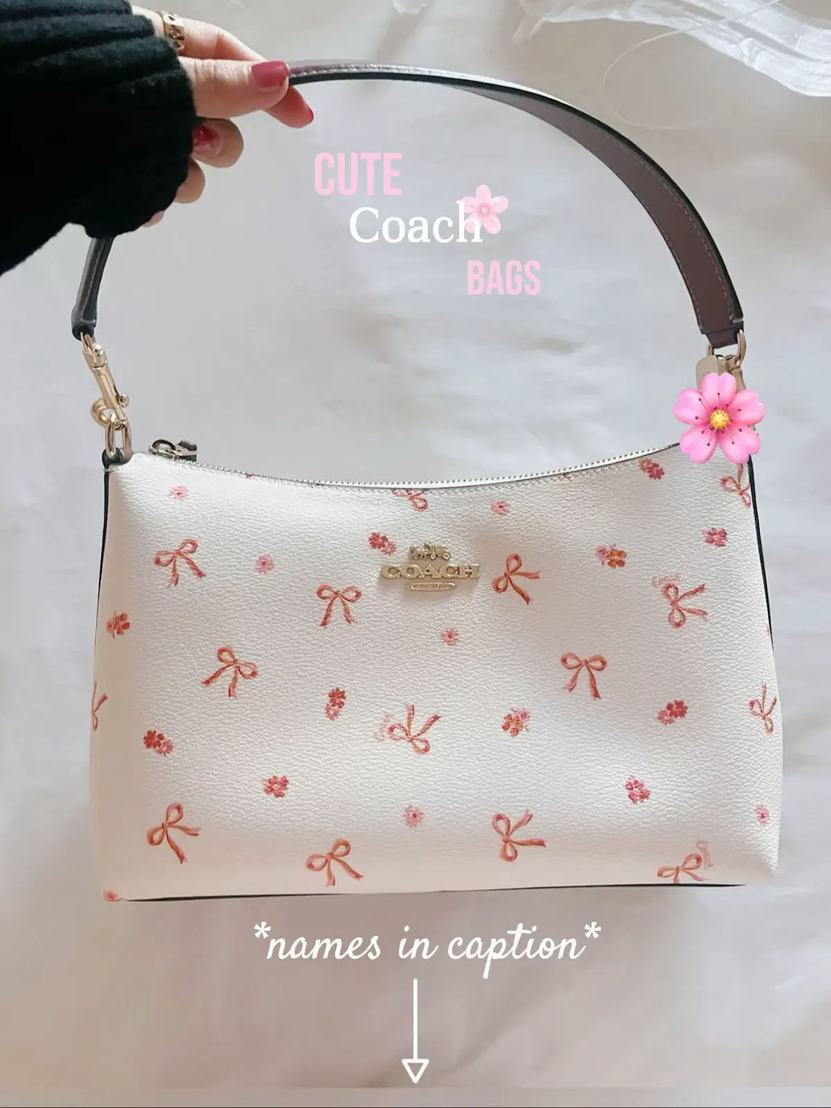 Cute Cherry Print Coquette Pattern | Tote Bag