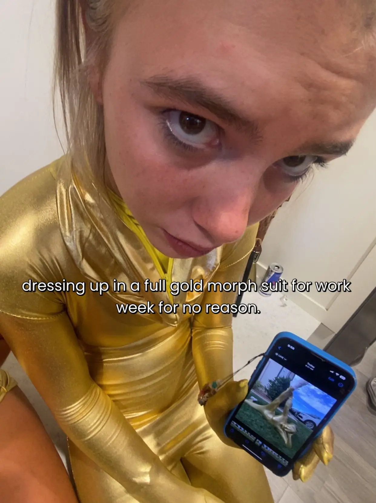 Gold Morph Suit