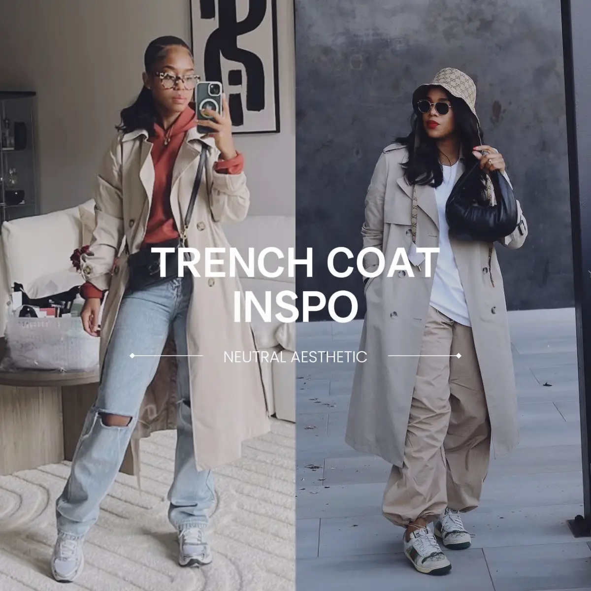 CARLY TRENCH COAT OUTFIT INSPIRATION