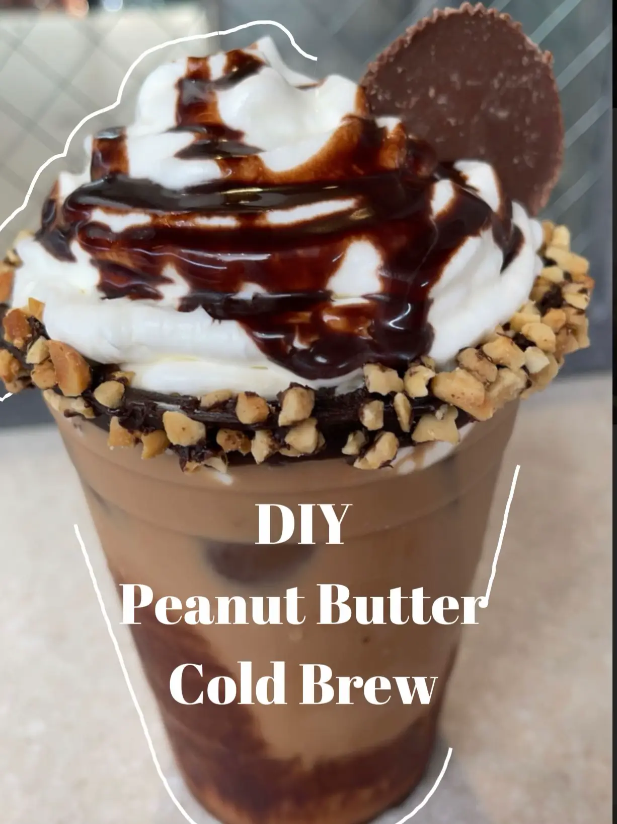 DIY peanut butter Cold Brew Gallery posted by Theresa Lemon8