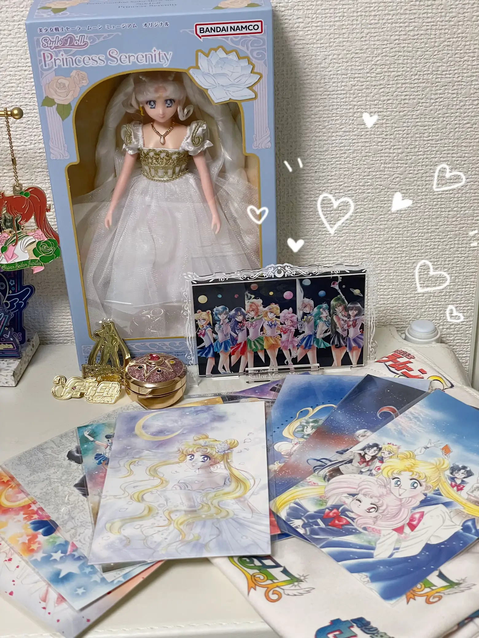 セーラームーン ルナ ぬいぐるみ 当時物 セレニティ　開封あり セーラームーン ルナ ぬいぐるみ 当時物 セレニティ 開封あり