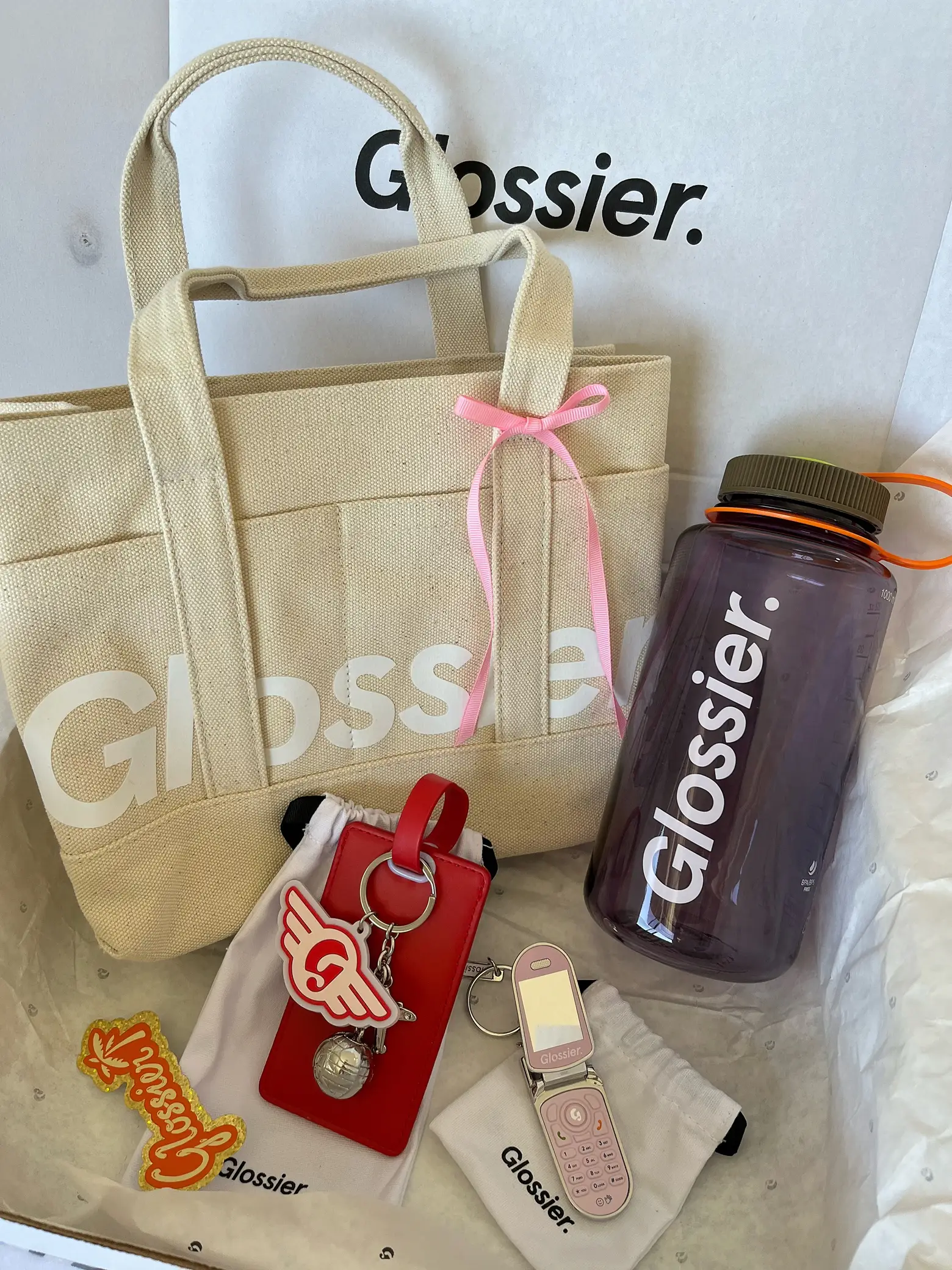 Glossier haul! So excited for my makeup bag 💖 : r/glossier