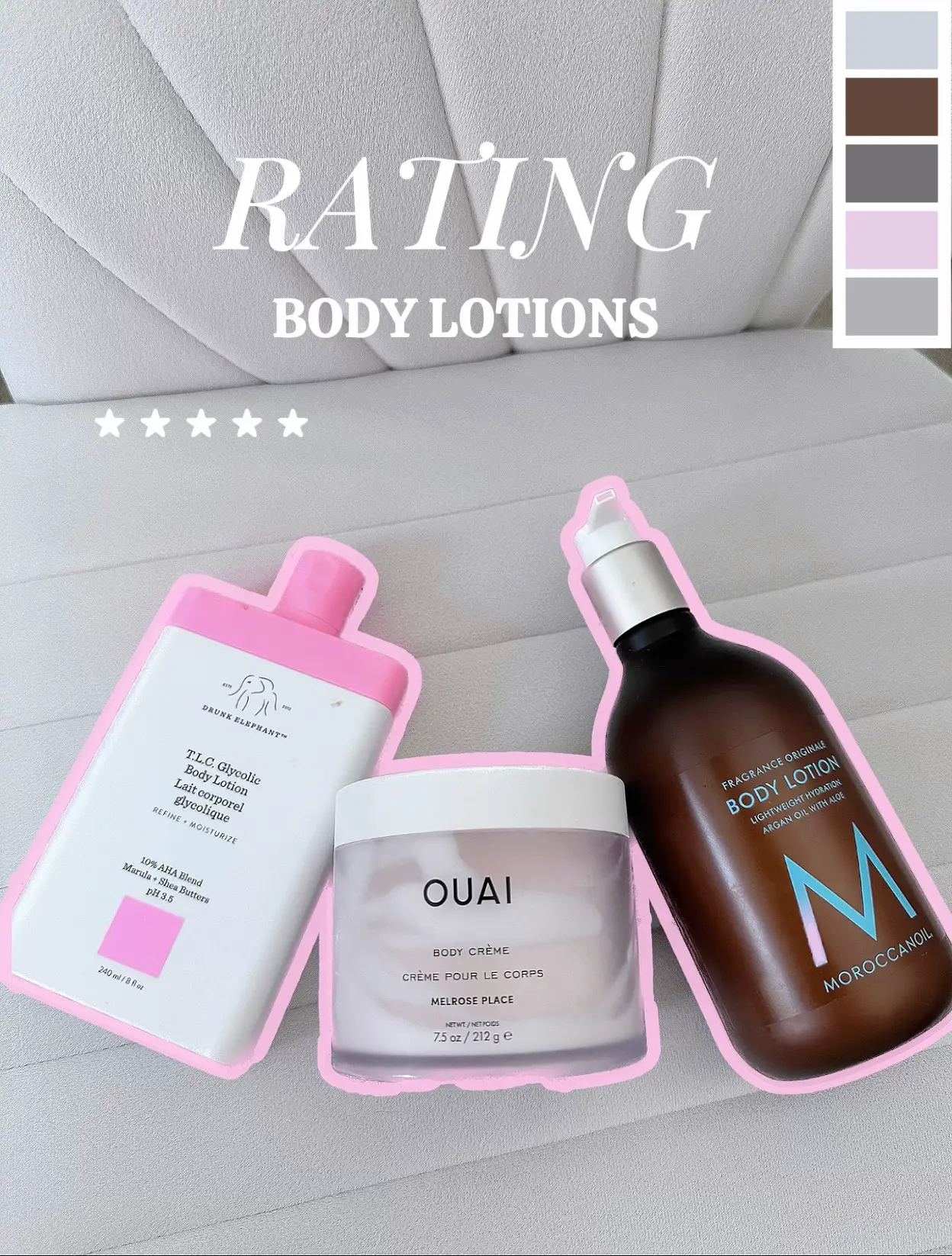 Body lotion outlet ratings